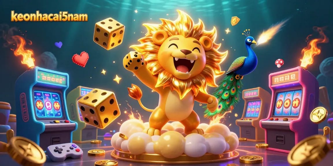 Experience the excitement of keonhacai5nam with thrilling slot games and vibrant casino visuals.