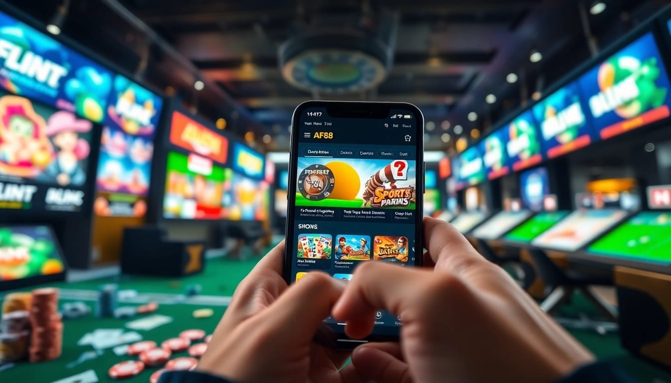 Experience online gaming with af88 com featuring vibrant gaming scenes and engaging interfaces.