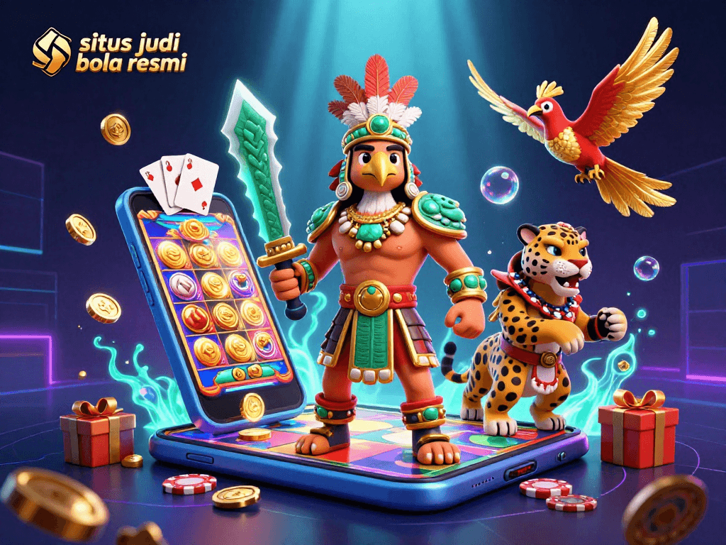 Engage in exhilarating bets at situs judi bola resmi with lively warriors and dynamic gaming elements.