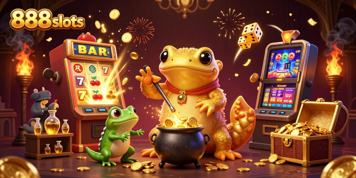 Players enjoy the thrilling casino environment of 888slots with golden elements and jackpot excitement.