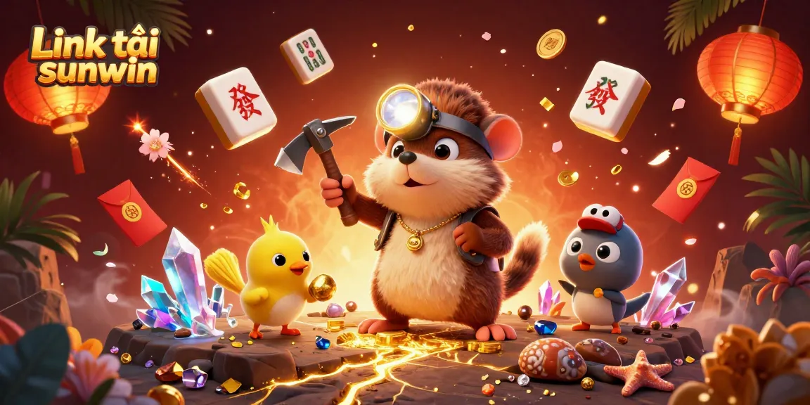 Engage in thrilling gameplay with Link tải sunwin while treasure hunting in golden cave adventures.