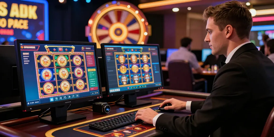 Online slot gaming experience showcasing interactive gameplay with live dealer.
