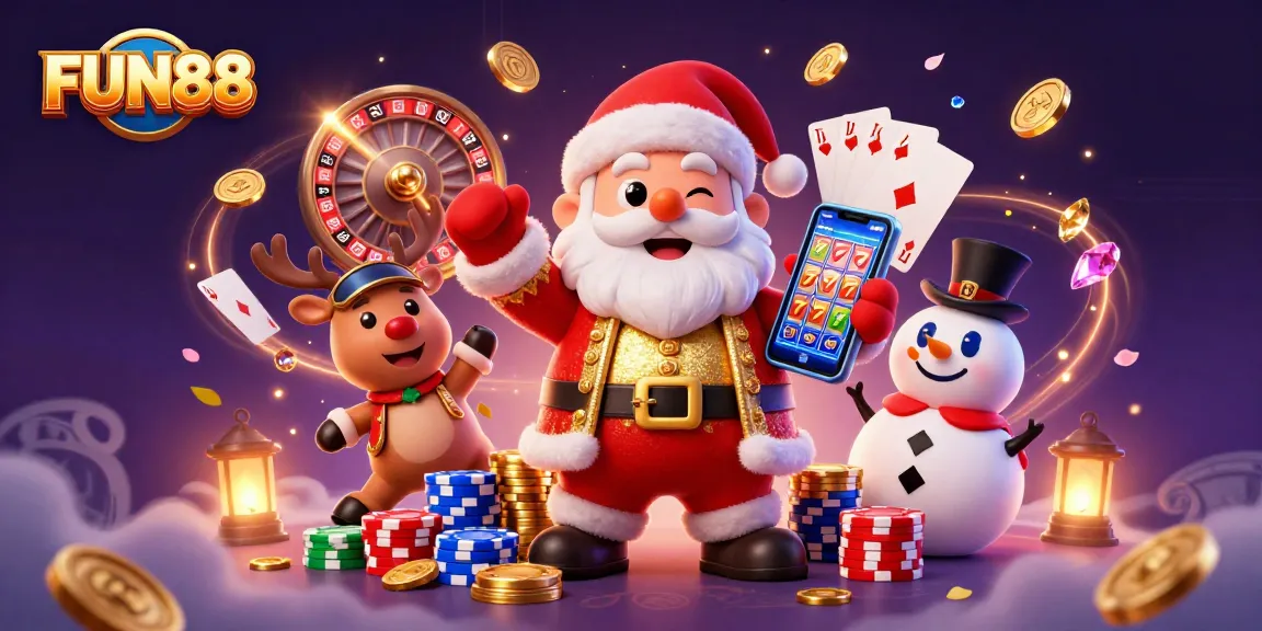 Experience exciting slot gameplay at FUN88 with lively characters and dynamic casino elements.