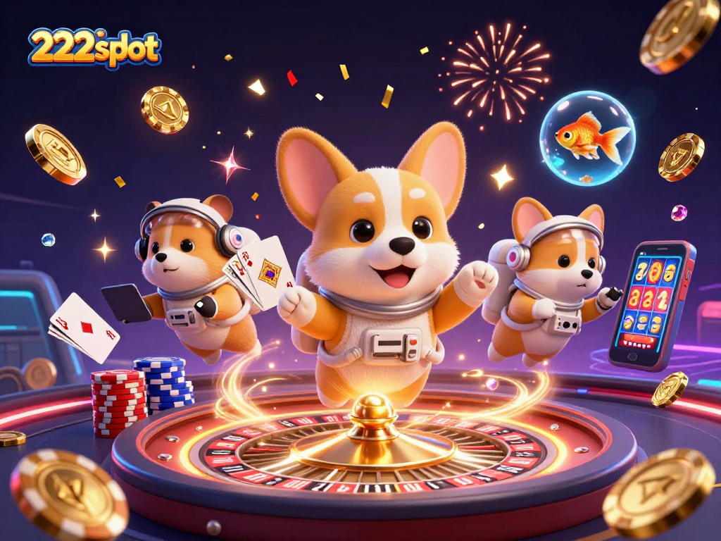 Berpartisipasi dalam slot online seru di 222slot dengan suasana kasino luar angkasa yang menghibur.