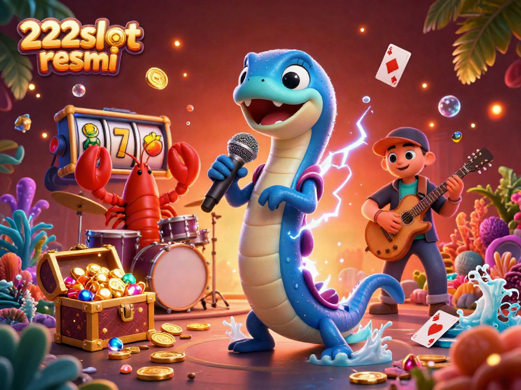 Menghadirkan suasana bermain di rumah kasino dengan 222slot resmi dalam ilustrasi 3D yang fantastis.