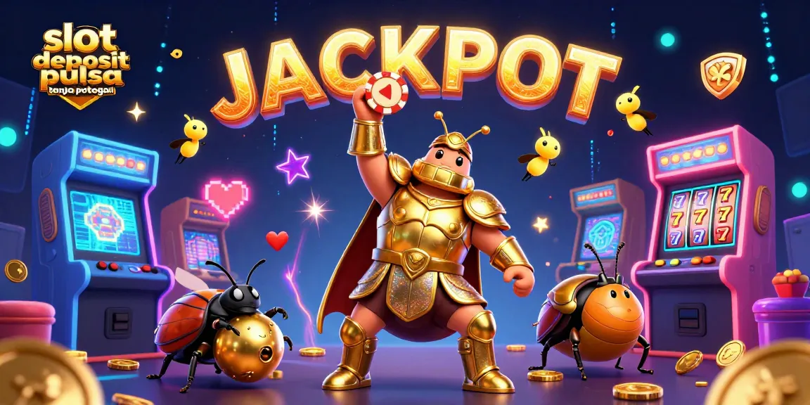 Mainkan slot deposit pulsa tanpa potongan dengan gambar menarik dari karakter lucu di dunia permainan.