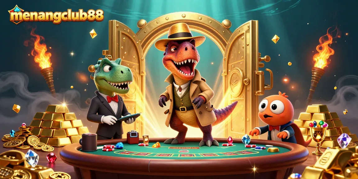 Experience the excitement of menangclub88 with a thrilling 3D casino scene packed with action and unexpected twists.