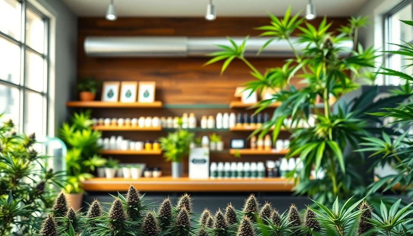 Find out where can i buy weed near me with this inviting cannabis dispensary scene.