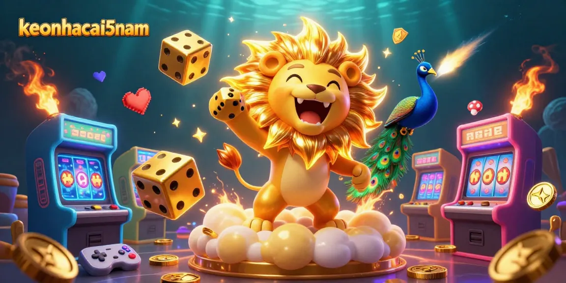 Experience the excitement of keonhacai5nam with thrilling slot games and vibrant casino visuals.