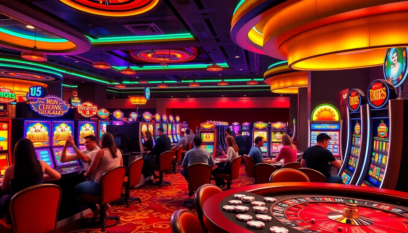 Experience the thrill of demo slot pragmatic action in a luxurious casino setting.