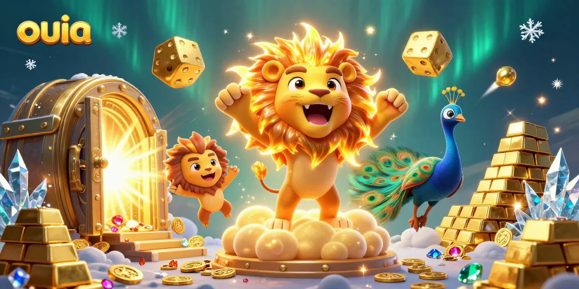 Win exciting games at ouia with vibrant treasures and dynamic characters in a thrilling casino setting.