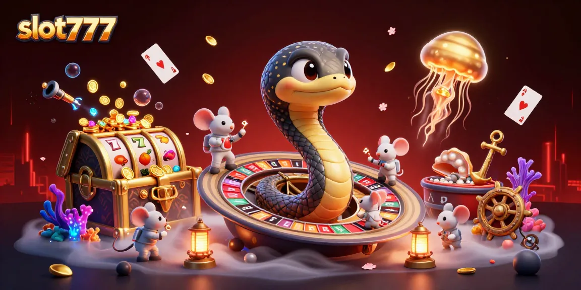 Experience thrilling gameplay with slot777 in a vibrant 3D casino universe full of dynamic elements.