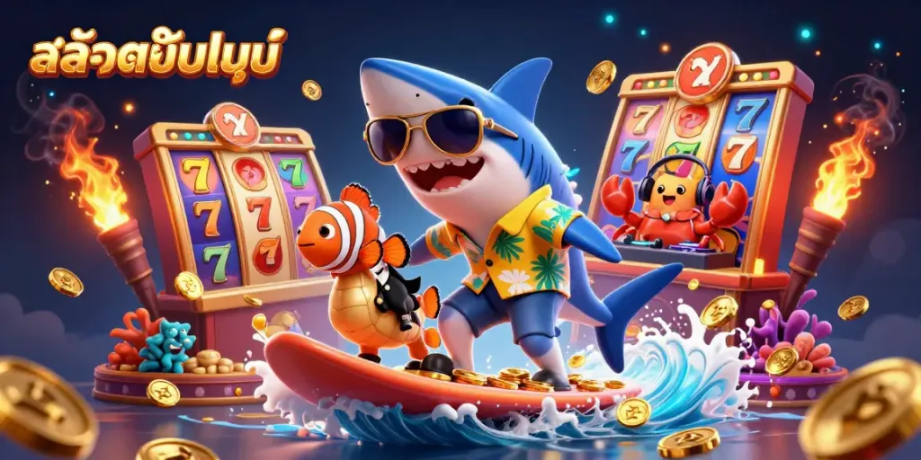 เกมสล็อตออนไลน์เล่นฟรีในสไตล์การ์ตูน สไตล์โดดเด่นที่สะท้อนความสนุก