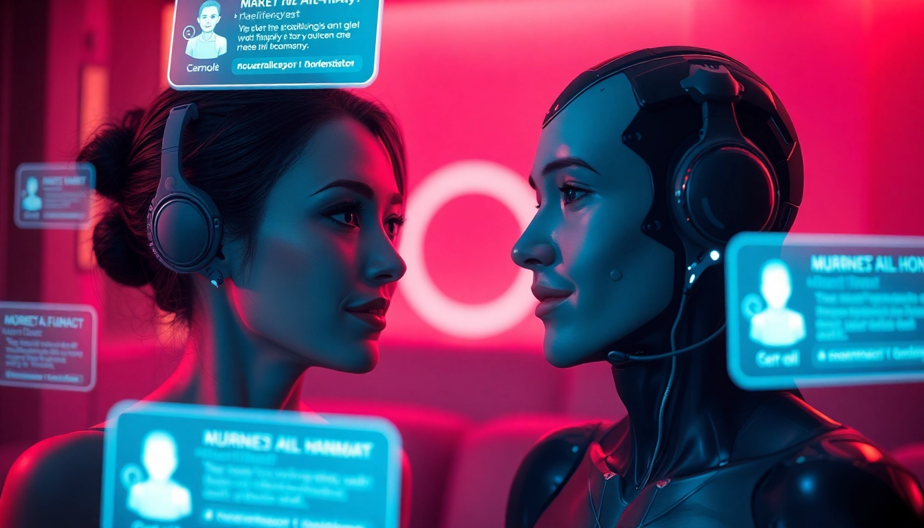 AI porn chat scene with hyper-realistic characters in a warm, intimate setting.