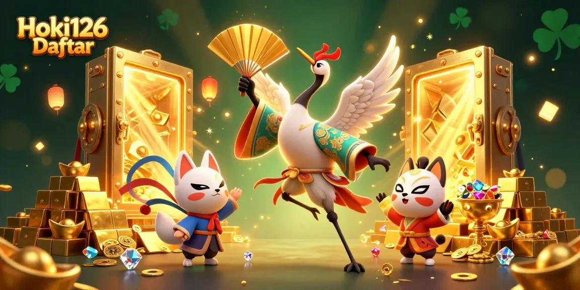 Engage with Hoki126 Daftar for thrilling online gambling adventures featuring dynamic characters and rich casino elements.