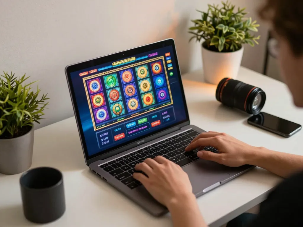Experience thrilling gameplay on vip99win with a vibrant online slot game interface.
