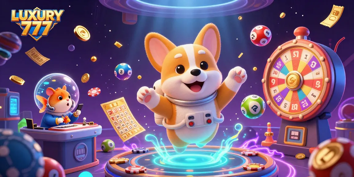 Manfaatkan LUXURY 777 untuk menang di dunia kasino luar angkasa dengan karakter lucu!
