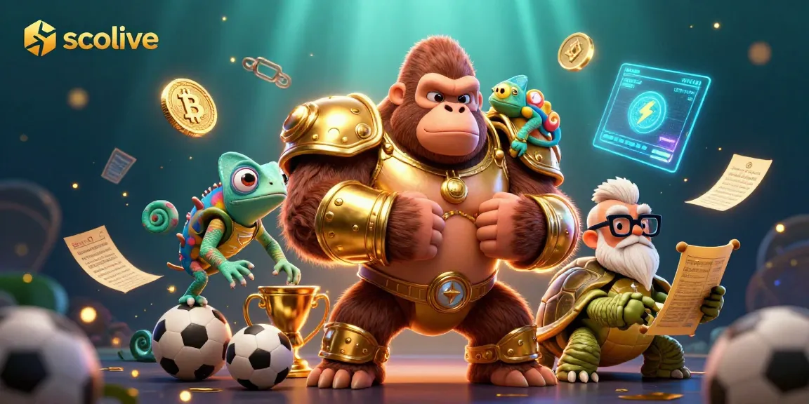 Socolive sports betting illustration with dynamic characters and vibrant casino elements.