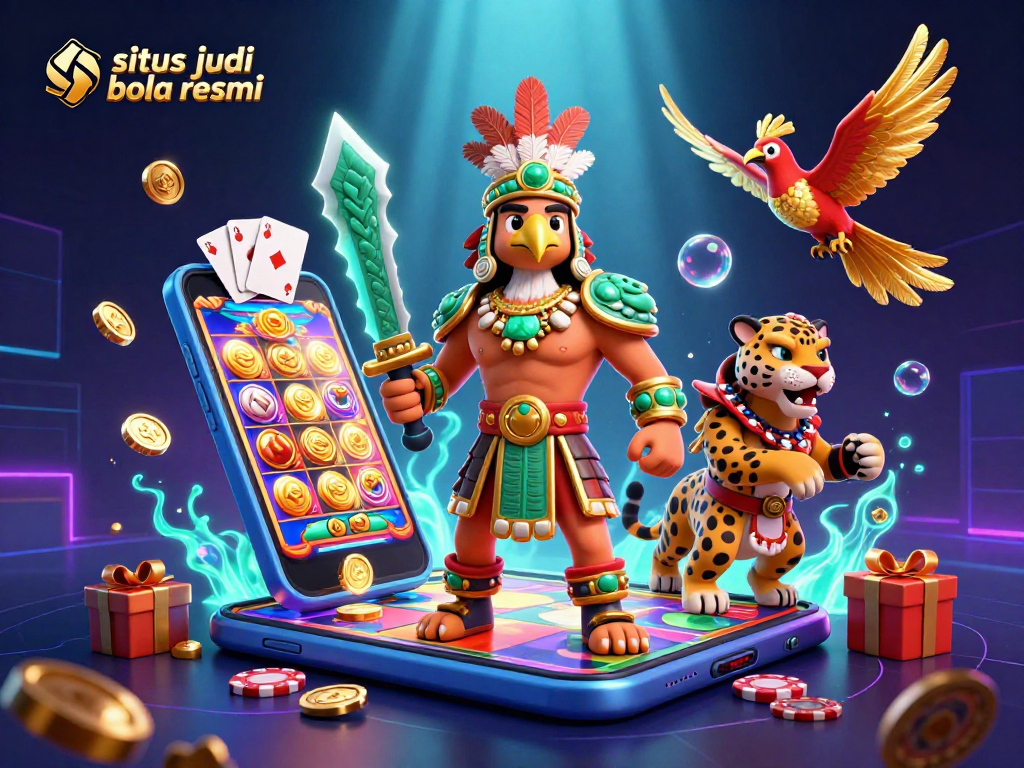 Engage in exhilarating bets at situs judi bola resmi with lively warriors and dynamic gaming elements.
