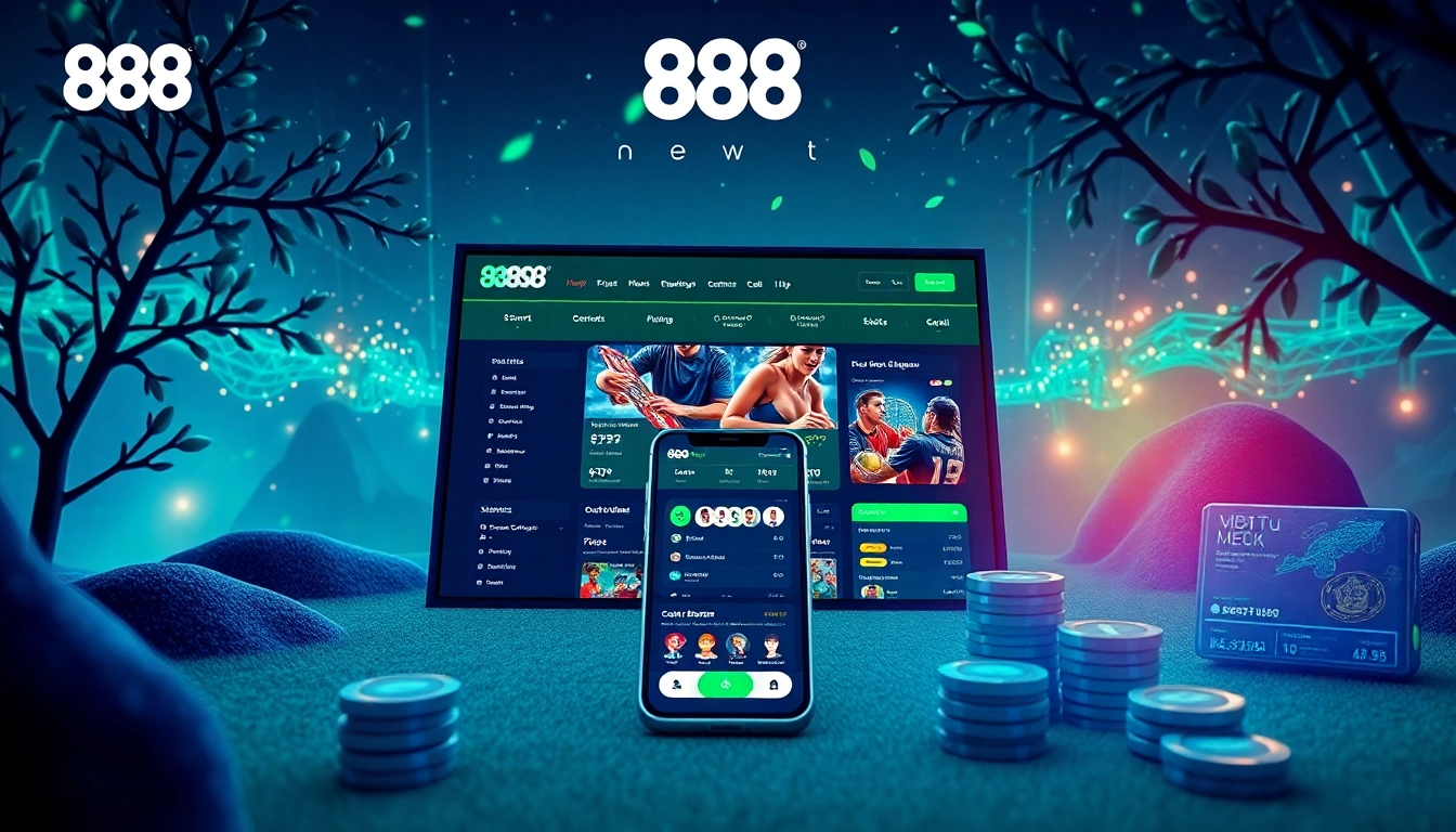 Experience the dynamic online betting world of 888 new with diverse gaming options.