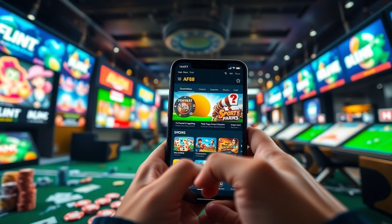 Experience online gaming with af88 com featuring vibrant gaming scenes and engaging interfaces.