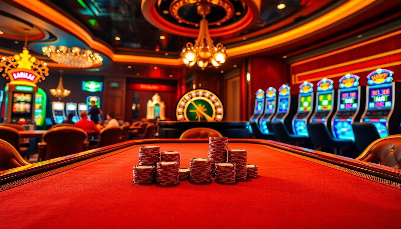Experience the thrill of professional gaming at https://af88.co/ featuring vibrant casino tables and engaging players.