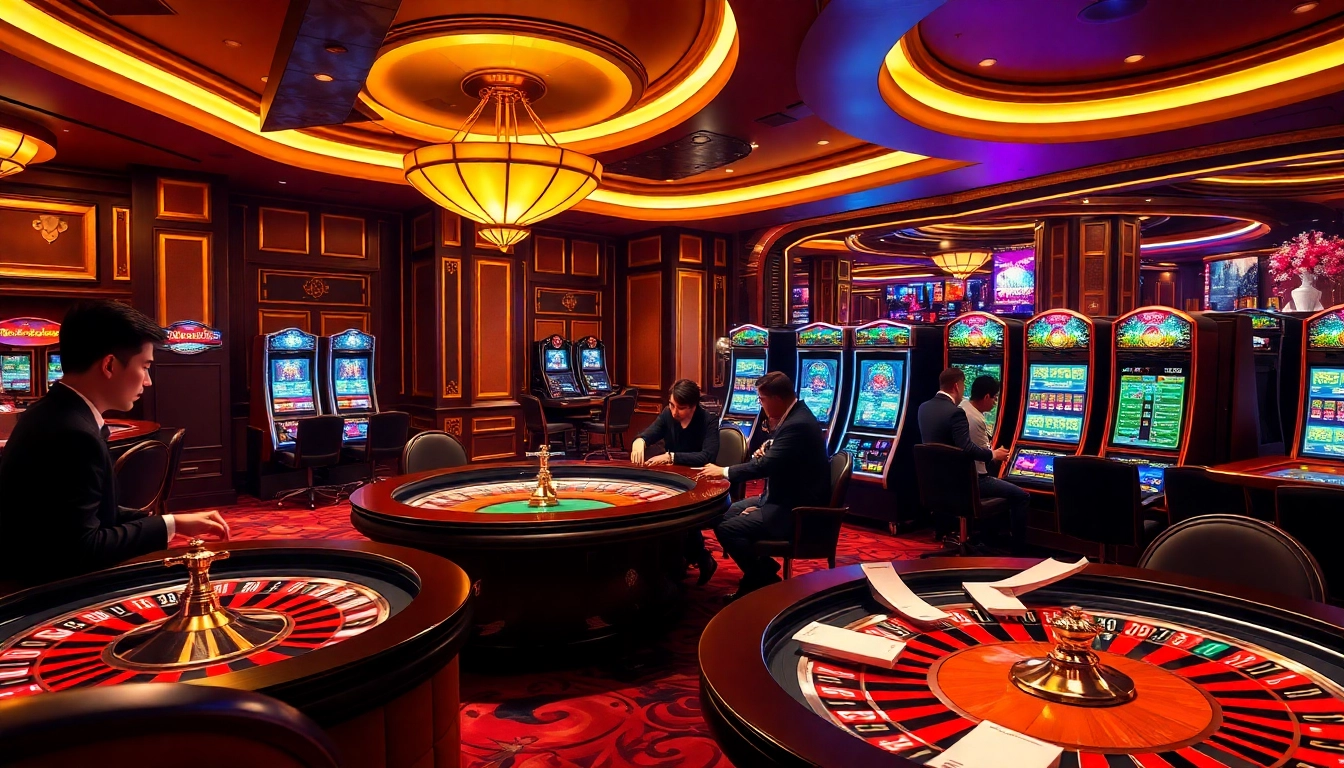 Experience the excitement of Nhà Cái RR88 with vibrant casino games and engaging betting environments.