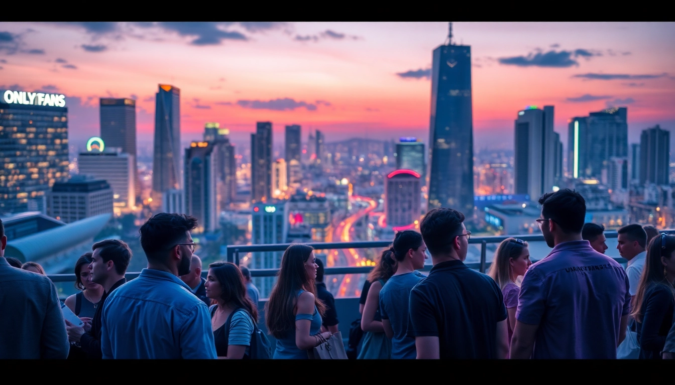 OnlyFans search by city showcasing vibrant urban networking among creators.