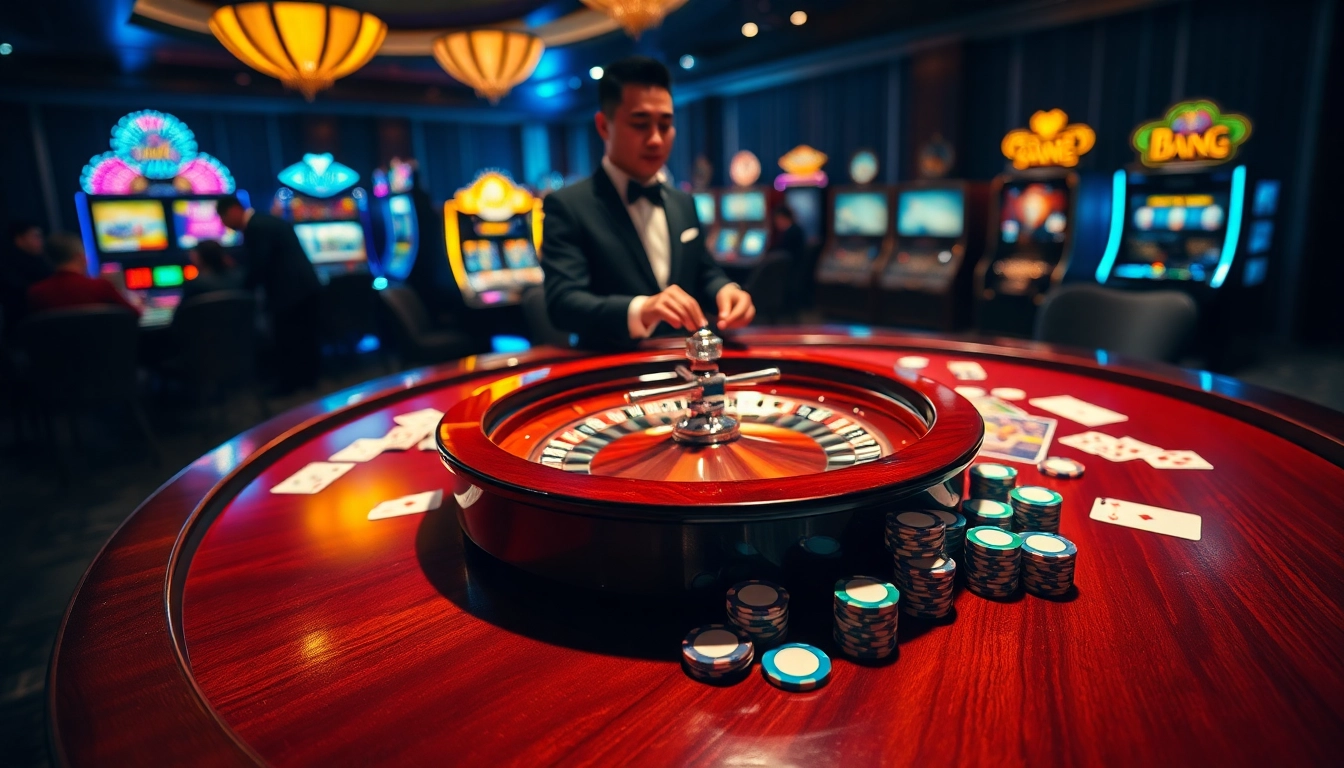 Place your bets at https://xx88.day/ in an elegant poker setting filled with excitement and luxury.
