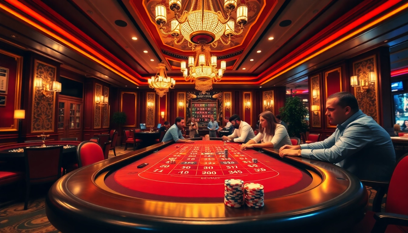 Experience the thrilling poker ambiance at topclub, featuring vibrant tables and exciting gameplay.