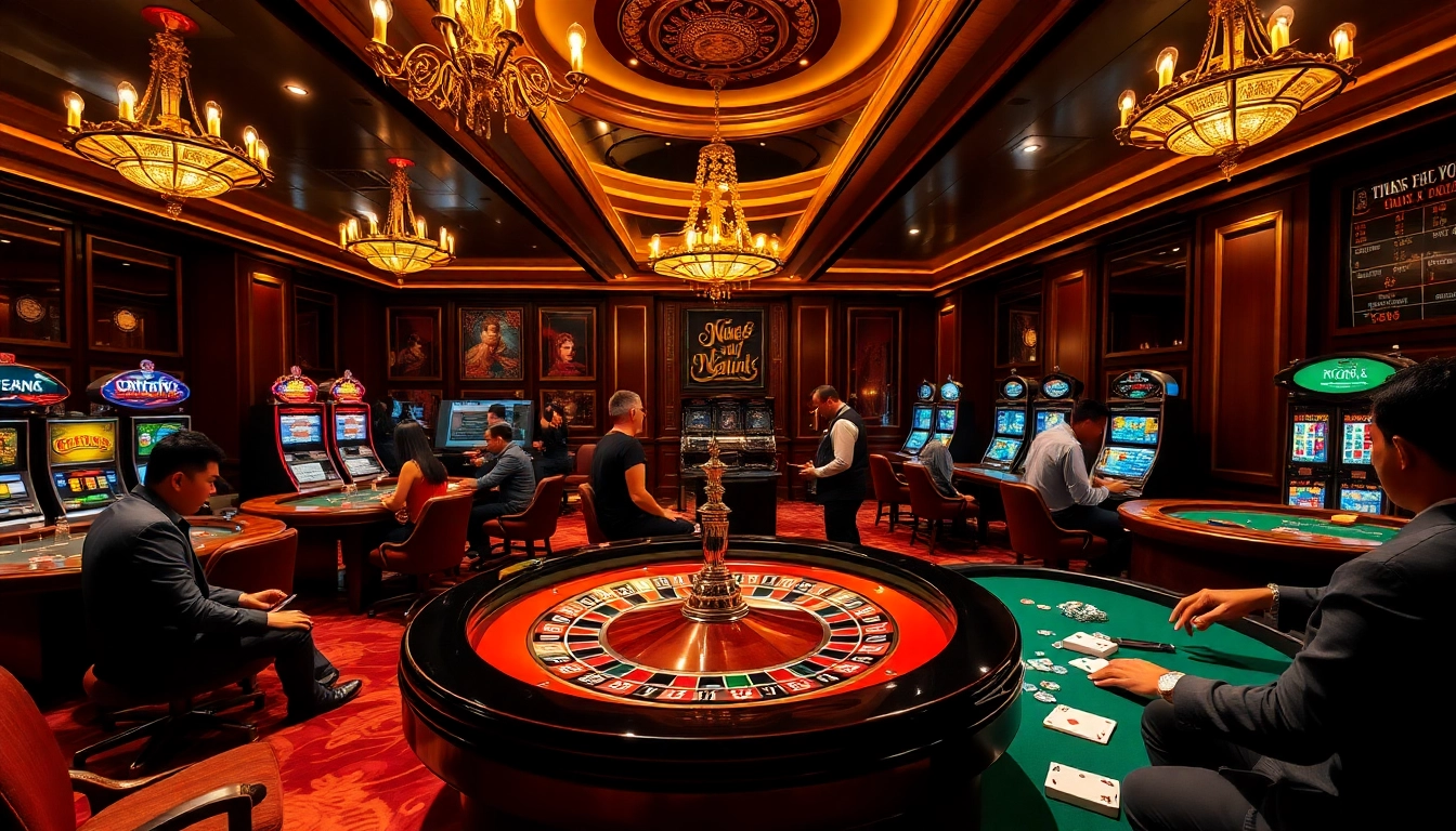 Embark on thrilling gaming at trang chủ nova88 with a luxurious casino atmosphere filled with excitement and high-stakes action.