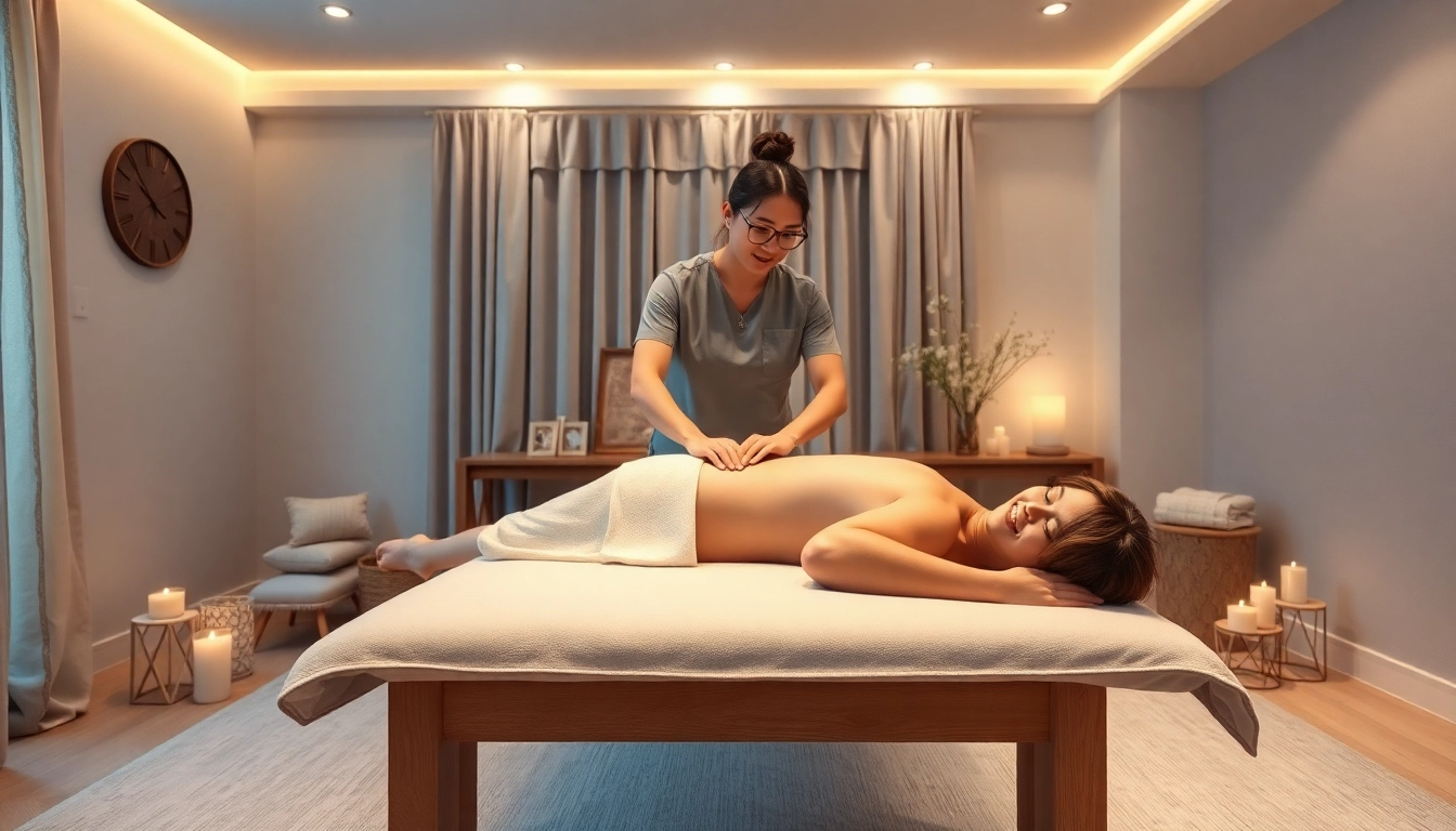 차분한 가정 환경에서 전문 치료사가 편안한 마사지 서비스를 제공하는 오산출장마사지 체험
